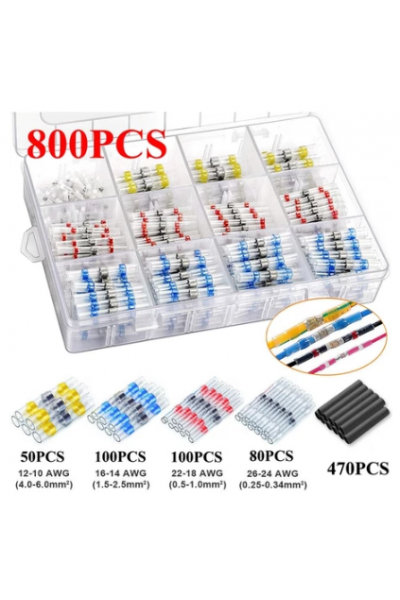 800PCS HEAT SHRINK CONNECTOR